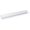 vidaXL Balkónová zástena biela 400x90 cm polyratan