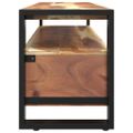 vidaXL TV skrinka 120x35x45 cm, drevený masív s medovým náterom