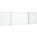 vidaXL Magnetická biela tabuľa skladacia 160x60x1,7 cm hliník