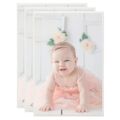 vidaXL Fotorámiky na stenu, koláž 3 ks, strieborné 42x59,4 cm, MDF