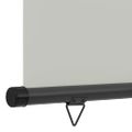 vidaXL Bočná markíza na balkón 125x250 cm, sivá