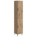 vidaXL Sada skríň 2 ks Dub artisan Kompozitné drevo