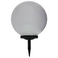 vidaXL Vonkajšie solárne lampy 2 ks 40 cm LED guľové RGB