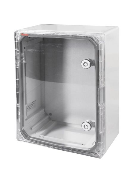 Skříň 39134-T MAGNA IP65, 400x300x165mm, průhledné dveře, součást: montážní deska