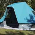 vidaXL Tipi stan 6-miestny Modrá taft
