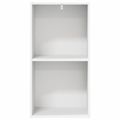 VidaXL Knižnica Biela 40x30x76,5 cm Konštrukcia dreva
