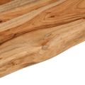 vidaXL Nástenná polica 60x30x3,8 cm obdĺžnik masívna akácia živá hrana