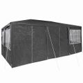 vidaXL Párty stan Antracit 600 x 400 x 266 cm Polyetylén