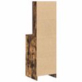 vidaXL Highboard Dymová dub 41 x 40 x 135 cm Kompozitné drevo