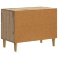 vidaXL Nočný stolík Dub artisan 62 x 34,5 x 48 cm Kompozitné drevo