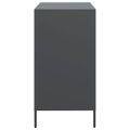 vidaXL Komoda antracitová 68x39x73,5 cm oceľ valcovaná za studena