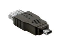 Adaptér USB mini samec > USB 2.0-A samica