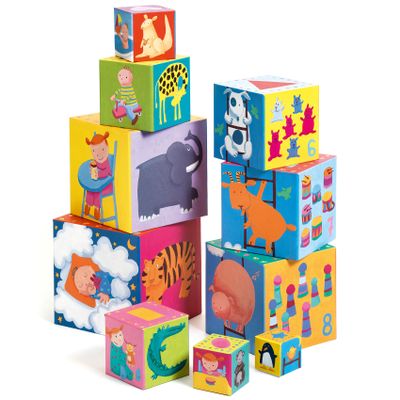 Kocky pyramída Zvieratká