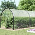 vidaXL Priehľadná plachta s okami 6x12 m PVC