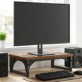 vidaXL Stojan na monitor Staré drevo 37 x 23 x 14 cm Kompozitné drevo