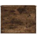 vidaXL Úložný box dymový dub 60x42x46 cm kompozitné drevo