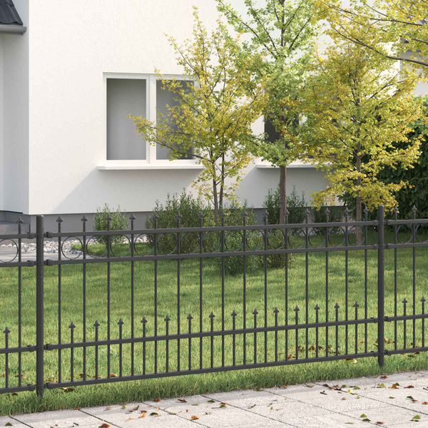 vidaXL Spike prstenec plot HORST Čierna