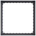vidaXL Obrubník trávnika 60 x 60 x 35 cm Oceľ Antracitová