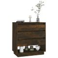 vidaXL Komoda hnedý dub 70x40x73,5 cm drevotrieska