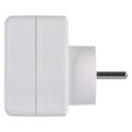 Zásuvka EMOS P0074 rozbočovacia 1×, 1×USB-A+1×USB-C, biela