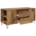 vidaXL Konferenčný stolík Staré drevo 102 x 44,5 x 50 cm