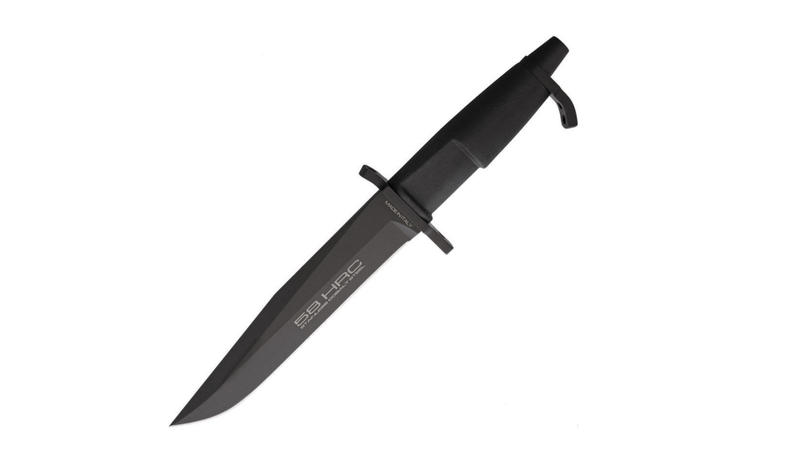 Extrema Ratio 04.1000.0485/BLK A.M.F BLACK nôž na prežitie 20,6cm, celočierny, Forprene, puzdro