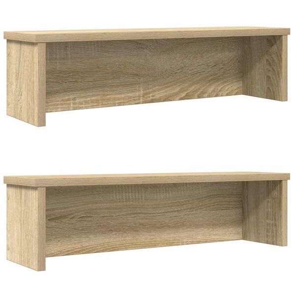 vidaXL kuchynské stojany stohovateľné 2 ks dub sonoma 60x15x16 cm