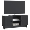 vidaXL TV skrinka 102 x 34,5 x 50 cm Čierna Kompozitné drevo