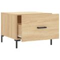 vidaXL Konferenčné stolíky 2 ks dub sonoma 50x50x40cm kompozitné drevo