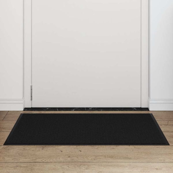 vidaXL Rohožka, čierna 60x90 cm