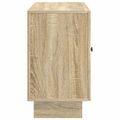 vidaXL Servírovacia skriňa so zásuvkou Dub sonoma 89 x 34,5 x 60 cm
