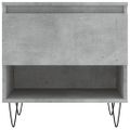 vidaXL Konferenčné stolíky 2 ks betónovo sivé 50x46x50 cm komp. drevo