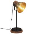 vidaXL Stolová lampa 25 W starožitná mosadzná 17x17x50 cm E27