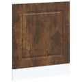 vidaXL Panel umývačky riadu Kalmar dub dymový 60x1,5x57 cm kompozitné drevo