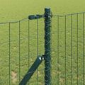 vidaXL Euro plotový základ 10 x 1,4 m PVC potiahnutá oceľ Zelená