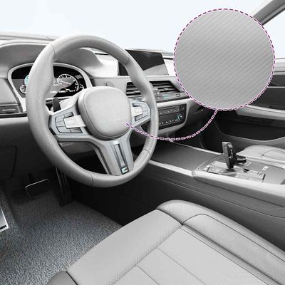 vidaXL Fólia na automobily 2 ks 4D strieborná 100x150 cm+50x150 cm