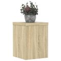 vidaXL Stojany na rastliny 2 ks dub sonoma 15x15x20cm kompozitné drevo