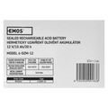 Batéria olovená 12V / 15Ah EMOS B9656V Trakčná (F 6,3mm)