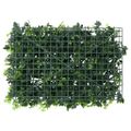 vidaXL Umelý plot z listov 6 ks zelený 40x60 cm