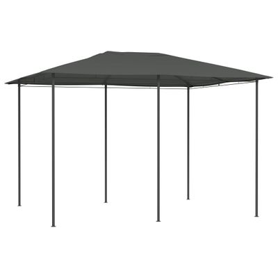 vidaXL Altánok 3x4x2,6 m antracitový 160 g/m²