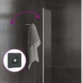 vidaXL LED kúpeľňové zrkadlo 90x40 cm