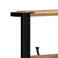 vidaXL Stojan na šaty 80x40x190 cm Masívne hrubé drevo Mango