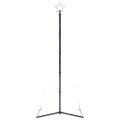 vidaXL LED vianočný stromček 525 LED modré 302 cm