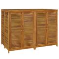 vidaXL Záhradný úložný box 140x87x104 cm masívne akáciové drevo