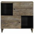 VidaXL Príborník 80x33x75 cm Masívne drevo Mango