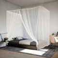 vidaXL Závesná Moskytiéra 156 sieťka biela 220x200x210 cm