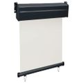 vidaXL Bočná markíza na balkón 60x250 cm, krémová