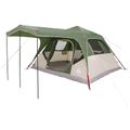 vidaXL Rodinný stan Zelená 305 x 275 x 190 cm Polyester a oceľ