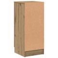 vidaXL Komody 2 ks dub artisan 30x30x70 cm spracované drevo