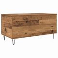 vidaXL Konferenčný stolík Staré drevo 90 x 44.5 x 45 cm